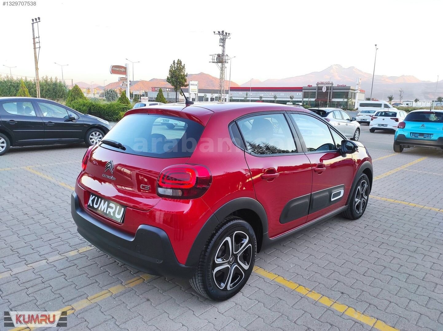 Galeriden Citroen C3 1.2 PureTech Feel Bold 2024 Model Kayseri 24.000 km Kırmızı 6