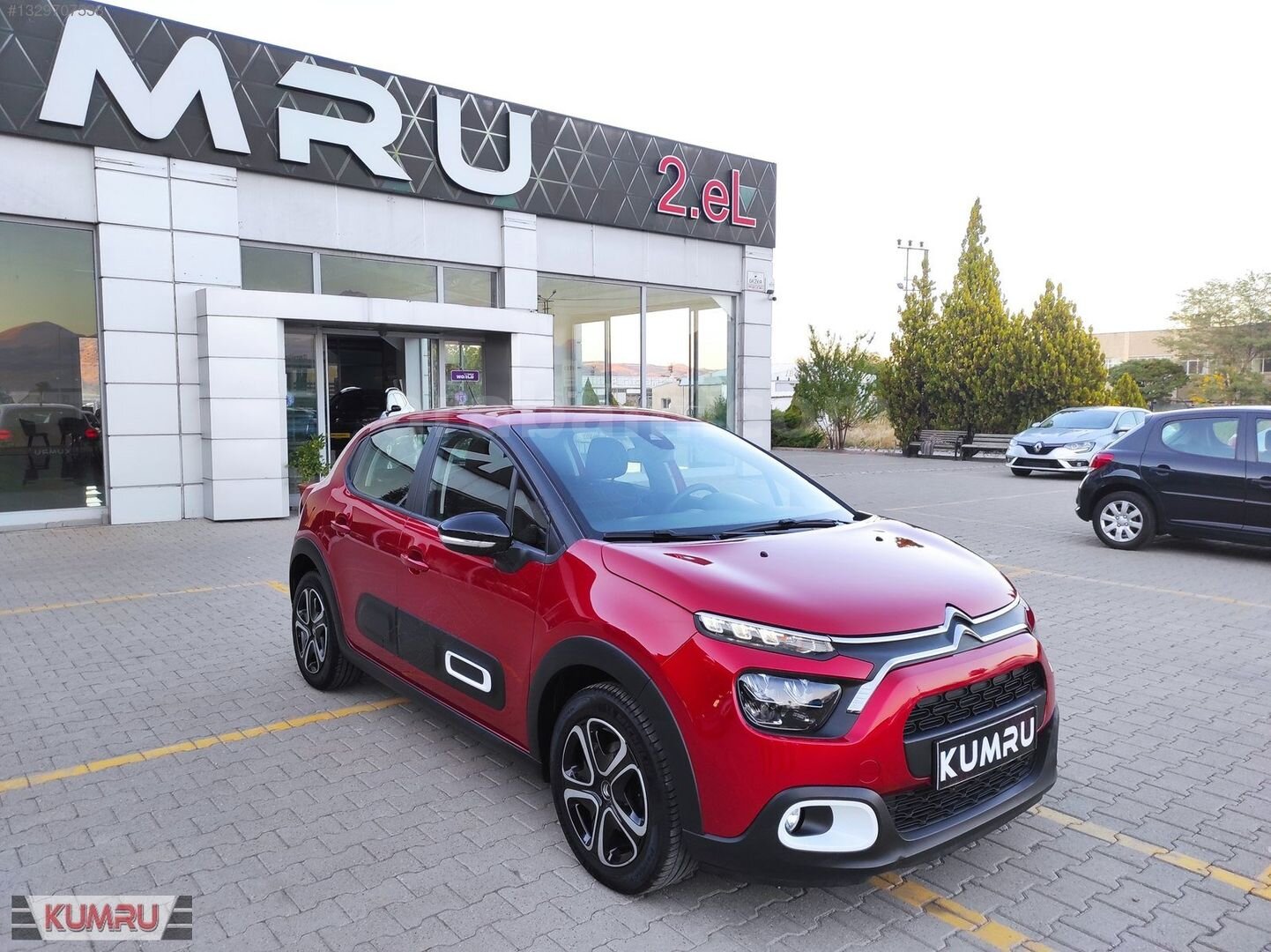 Galeriden Citroen C3 1.2 PureTech Feel Bold 2024 Model Kayseri 24.000 km Kırmızı 3