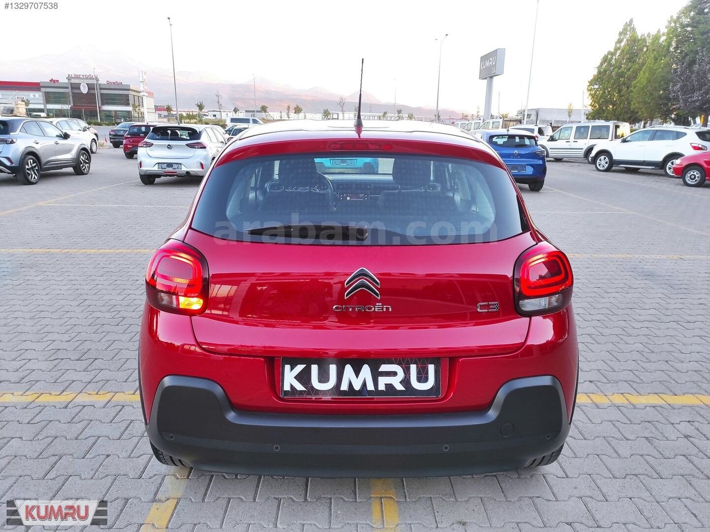 Galeriden Citroen C3 1.2 PureTech Feel Bold 2024 Model Kayseri 24.000 km Kırmızı 5