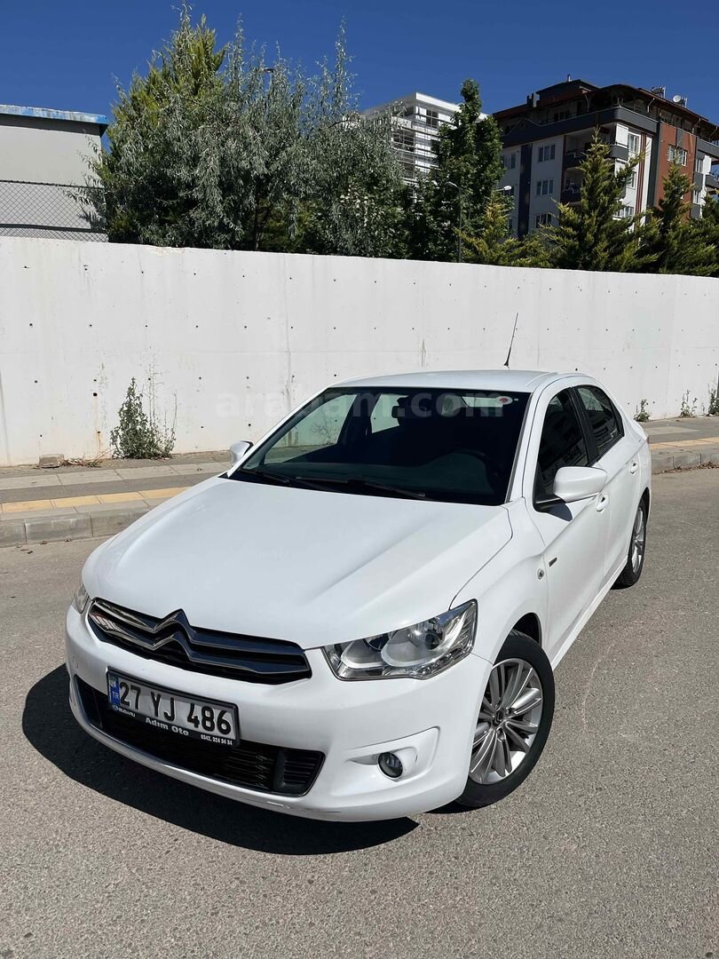 Sahibinden Citroen C-Elysée 1.6 HDi Exclusive 2015 Model Gaziantep 64.000 km Beyaz 1