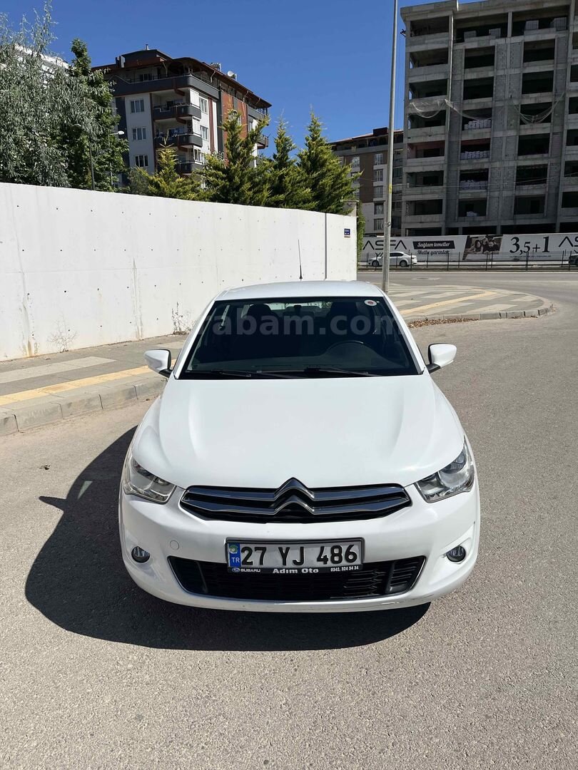 Sahibinden Citroen C-Elysée 1.6 HDi Exclusive 2015 Model Gaziantep 64.000 km Beyaz 3