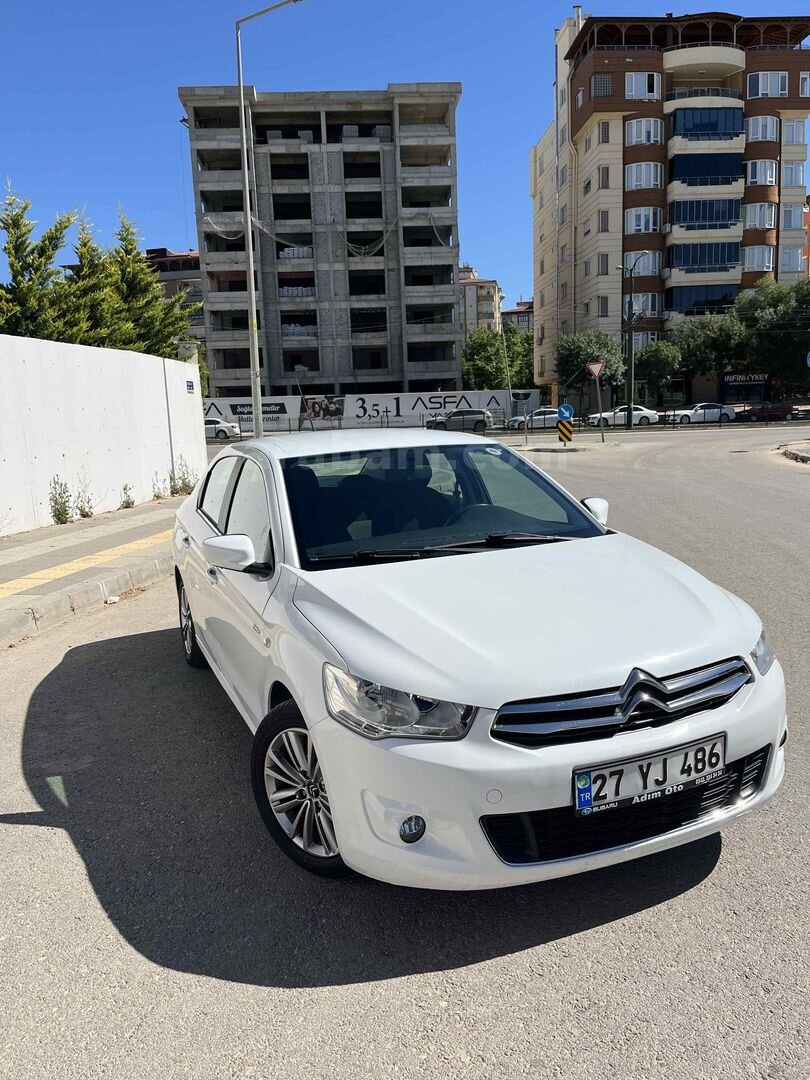 Sahibinden Citroen C-Elysée 1.6 HDi Exclusive 2015 Model Gaziantep 64.000 km Beyaz 2