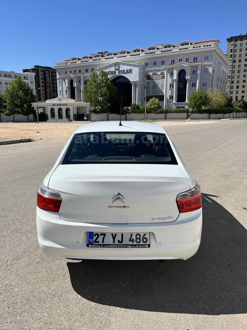 Sahibinden Citroen C-Elysée 1.6 HDi Exclusive 2015 Model Gaziantep 64.000 km Beyaz 6