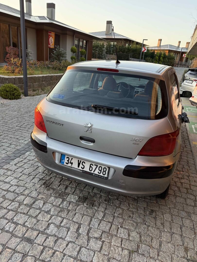 Sahibinden Peugeot 307 1.4 HDi XR 2004 Model İstanbul 211.000 km Gri (Gümüş) 2