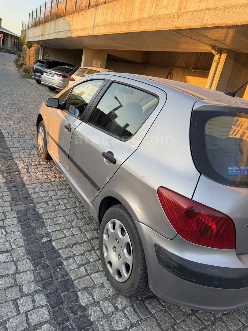 Sahibinden Peugeot 307 1.4 HDi XR 2004 Model İstanbul 211.000 km Gri (Gümüş) 6