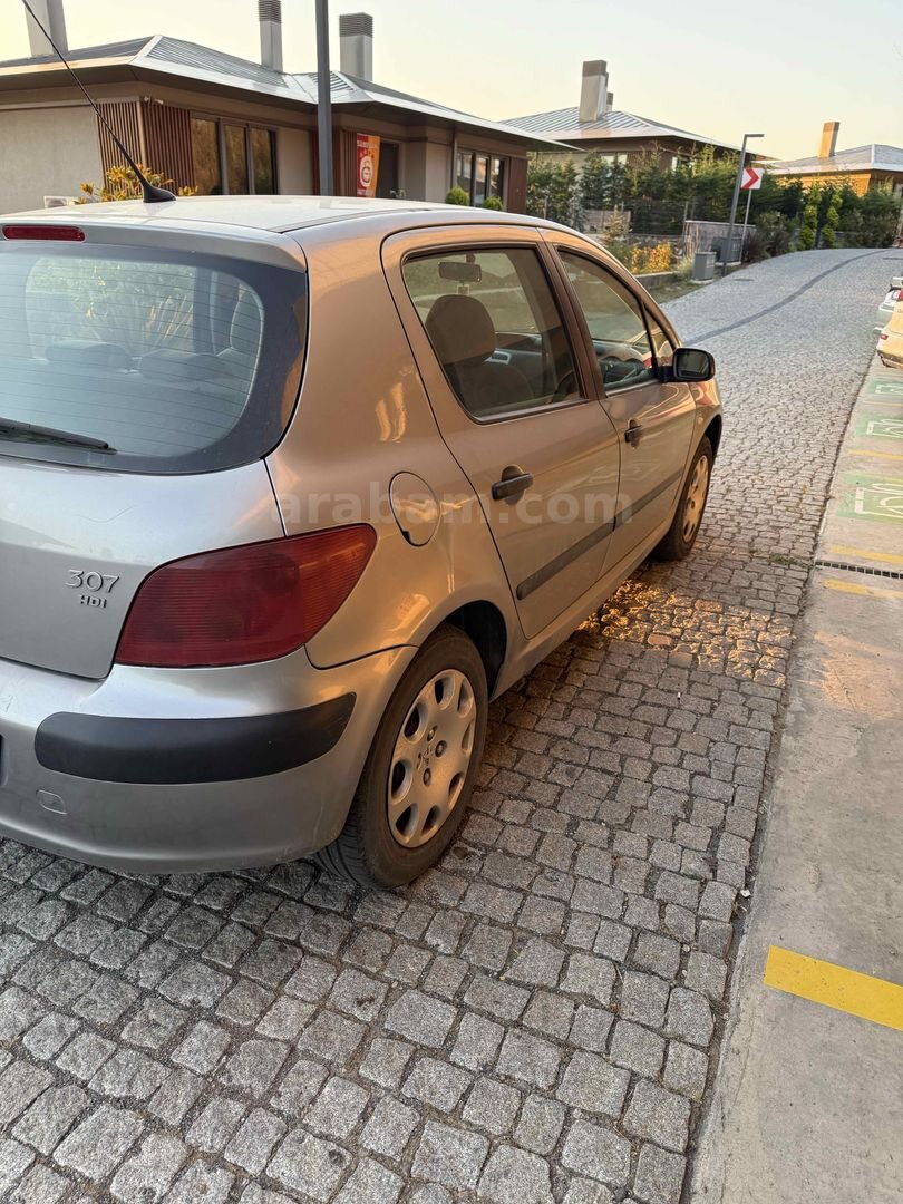 Sahibinden Peugeot 307 1.4 HDi XR 2004 Model İstanbul 211.000 km Gri (Gümüş) 5