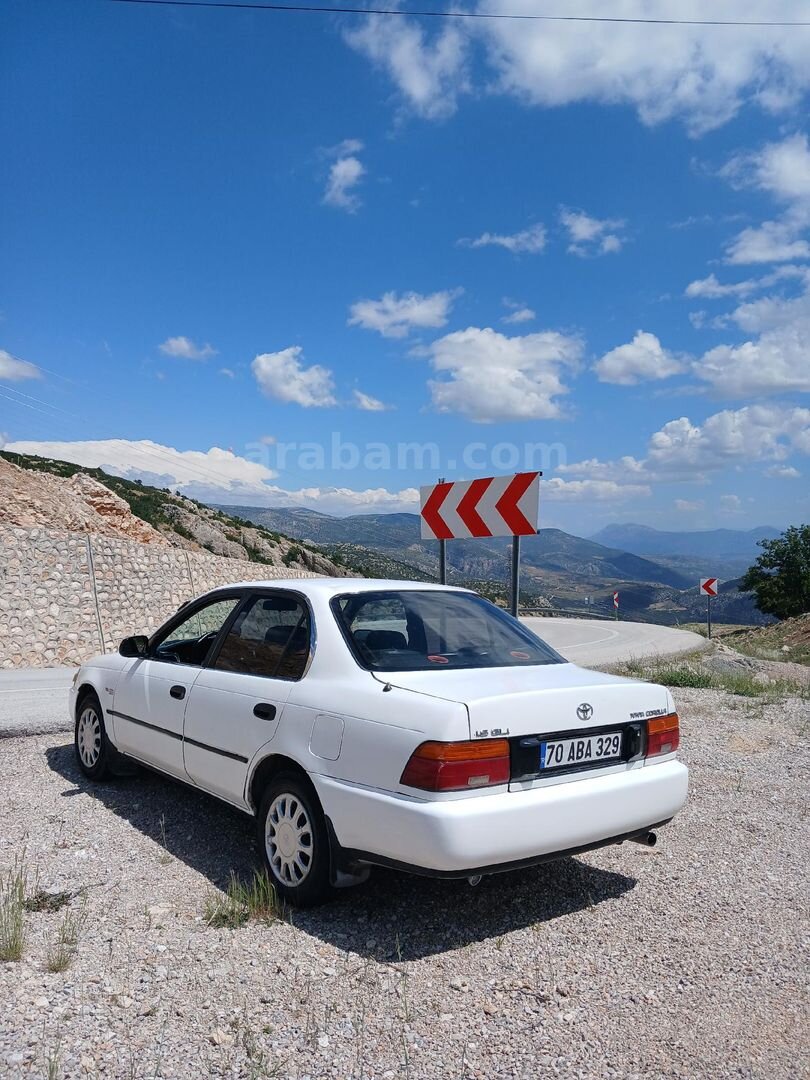 Sahibinden Toyota Corolla 1.6 GLi 1993 Model Karaman 280.000 km Beyaz 3