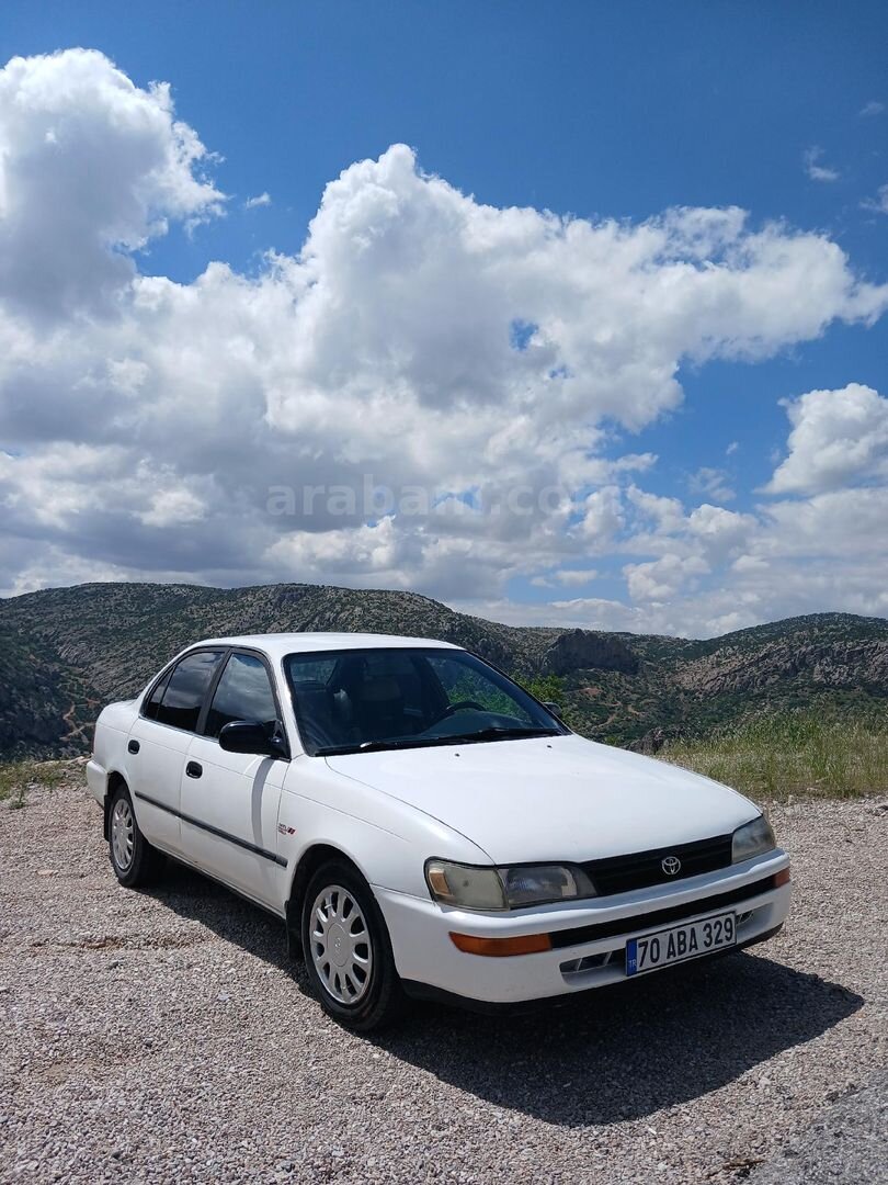 Sahibinden Toyota Corolla 1.6 GLi 1993 Model Karaman 280.000 km Beyaz 4