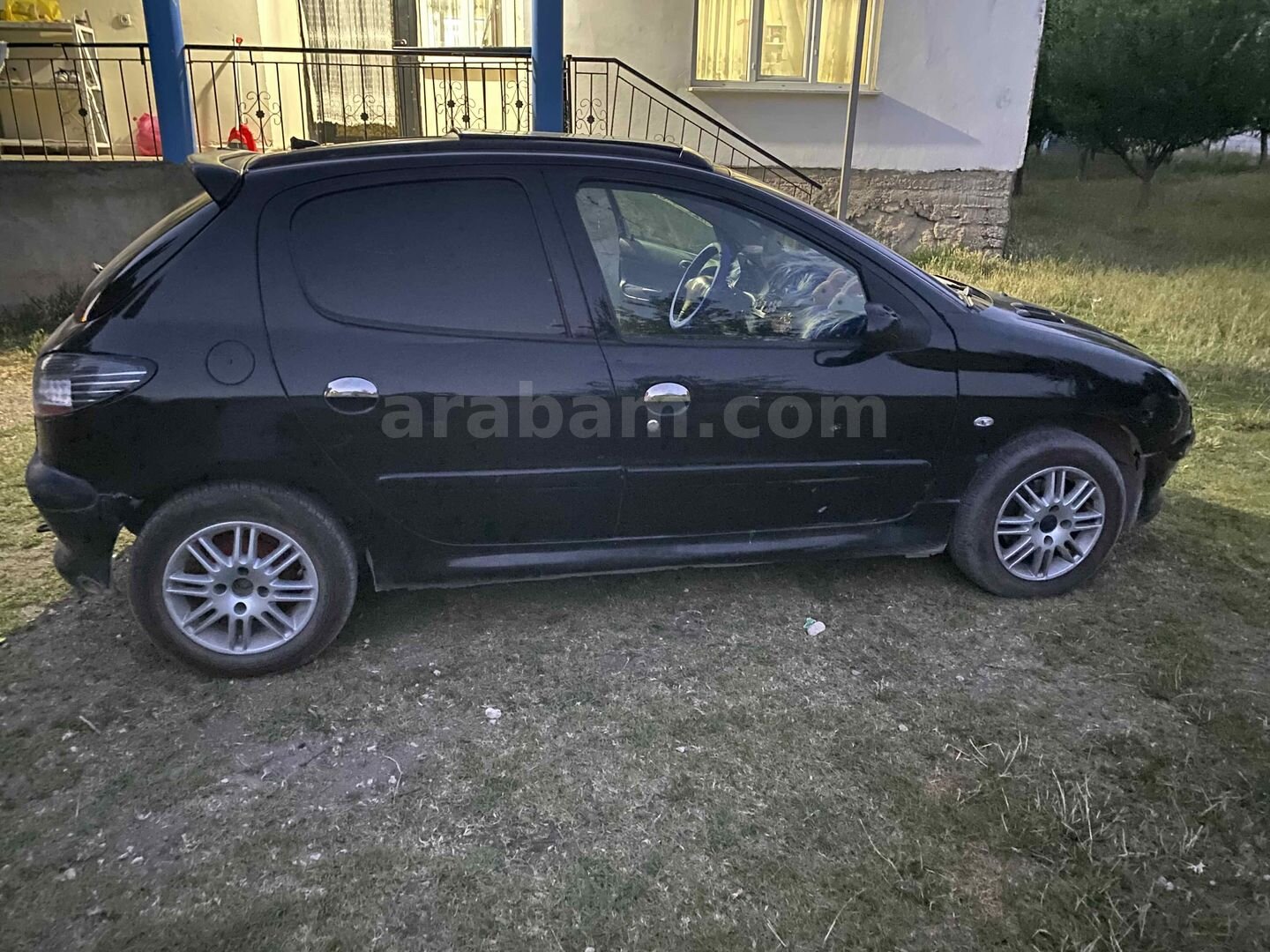 Sahibinden Peugeot 206 1.4 Color Line 2003 Model Van 222.500 km Siyah 6