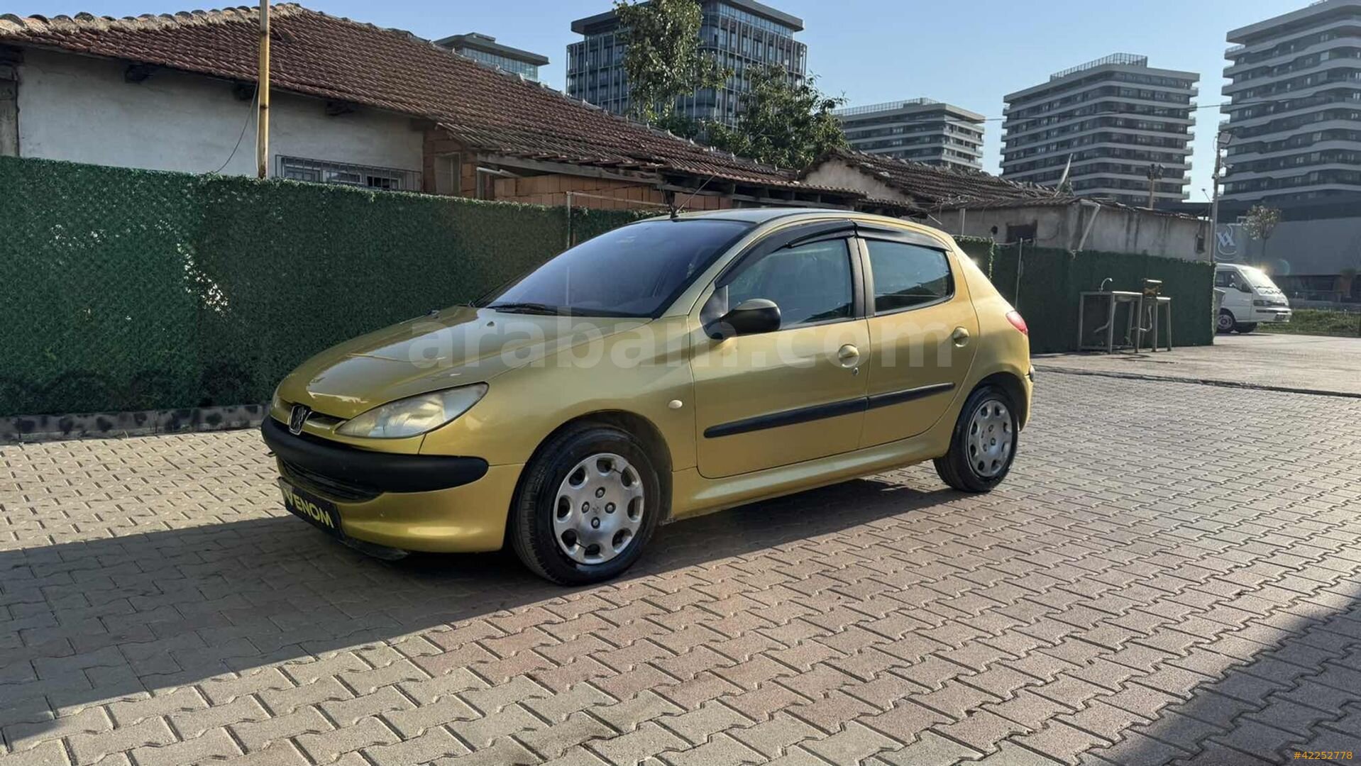 Galeriden Peugeot 206 1.4 X-Line 2003 Model Bursa 128.000 km Sarı 1