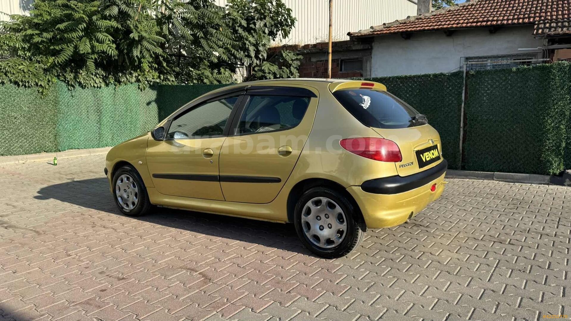 Galeriden Peugeot 206 1.4 X-Line 2003 Model Bursa 128.000 km Sarı 5