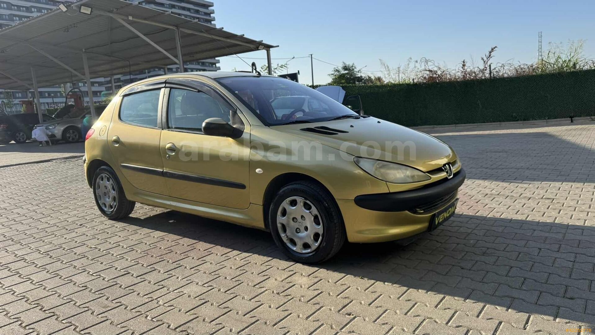 Galeriden Peugeot 206 1.4 X-Line 2003 Model Bursa 128.000 km Sarı 2