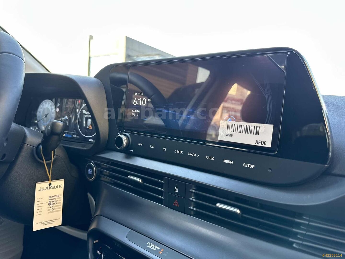 Galeriden Hyundai i20 1.0 T-GDI Elite 2025 Model Ankara 6.001 km Beyaz 6
