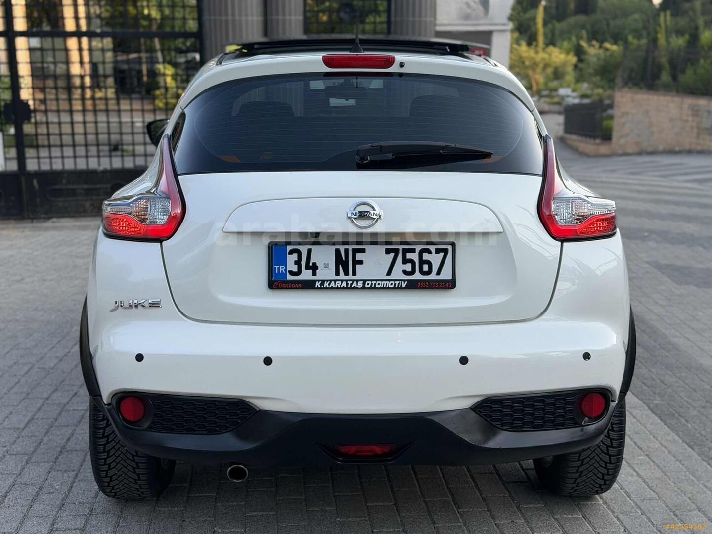Galeriden Nissan Juke 1.6 Skypack 2015 Model İstanbul 71.000 km Beyaz 5