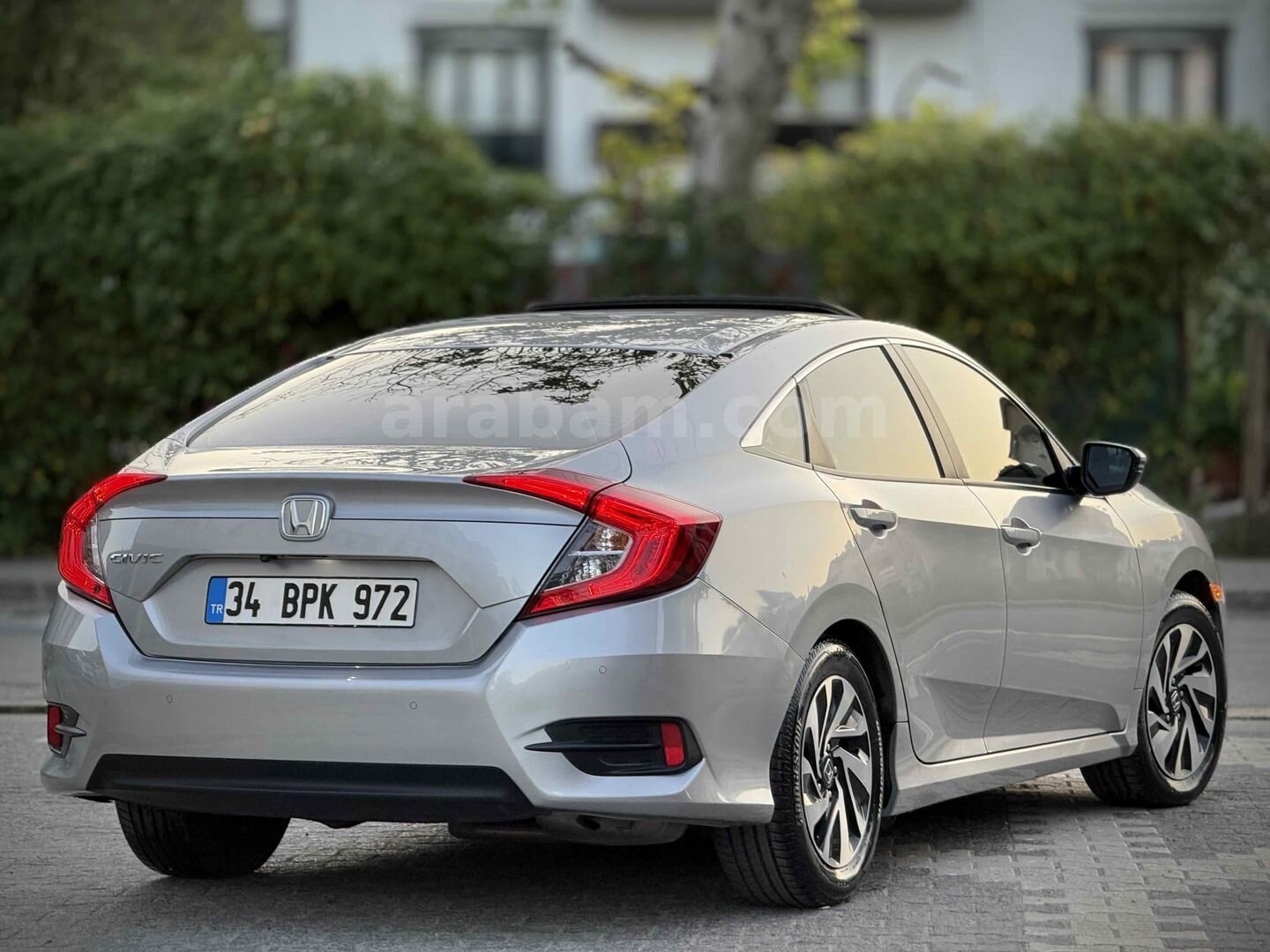 Galeriden Honda Civic 1.6i VTEC Eco Elegance 2018 Model Kocaeli 98.000 km Gri (Gümüş) 6