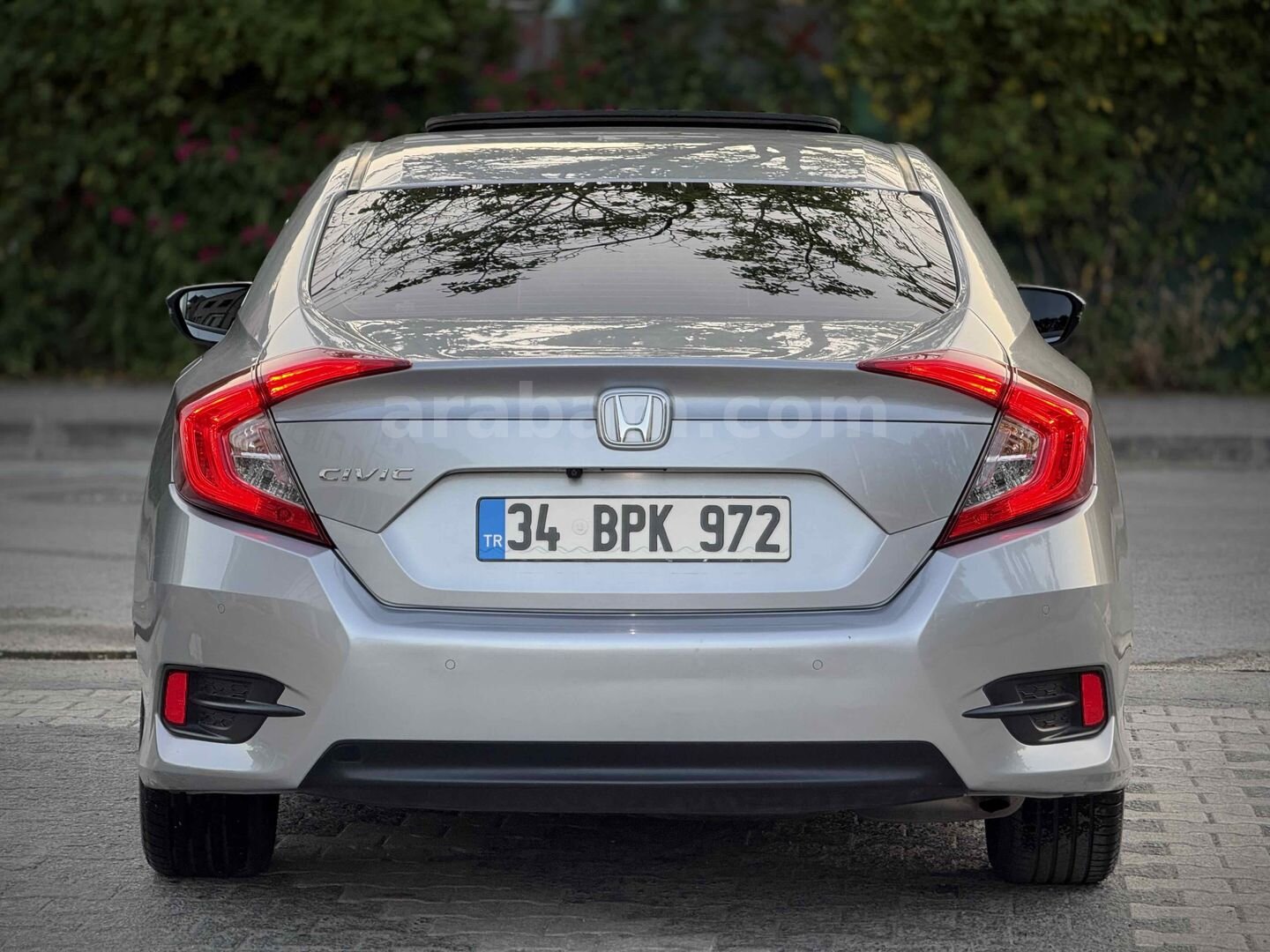 Galeriden Honda Civic 1.6i VTEC Eco Elegance 2018 Model Kocaeli 98.000 km Gri (Gümüş) 7