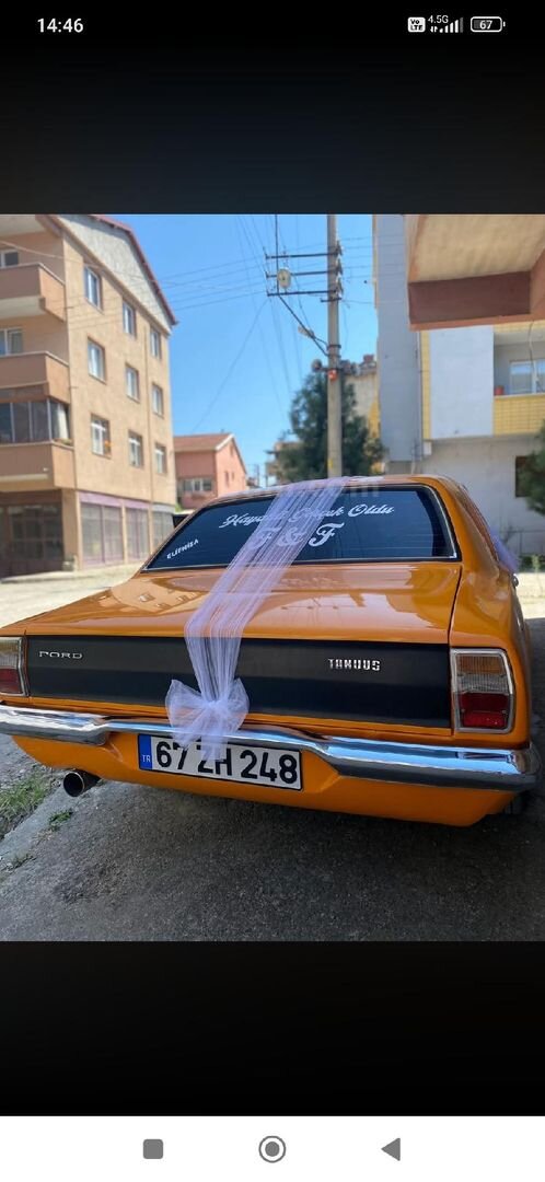 Sahibinden Ford Taunus 1.6 GXL 1976 Model Zonguldak 329.364 km Turuncu 2