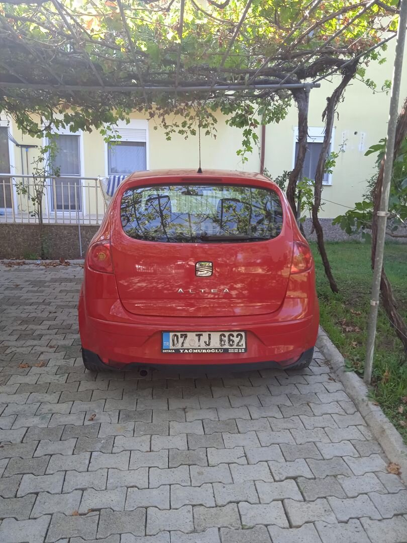 Sahibinden Seat Altea 1.6 Reference 2006 Model Muğla 79.200 km Kırmızı 4