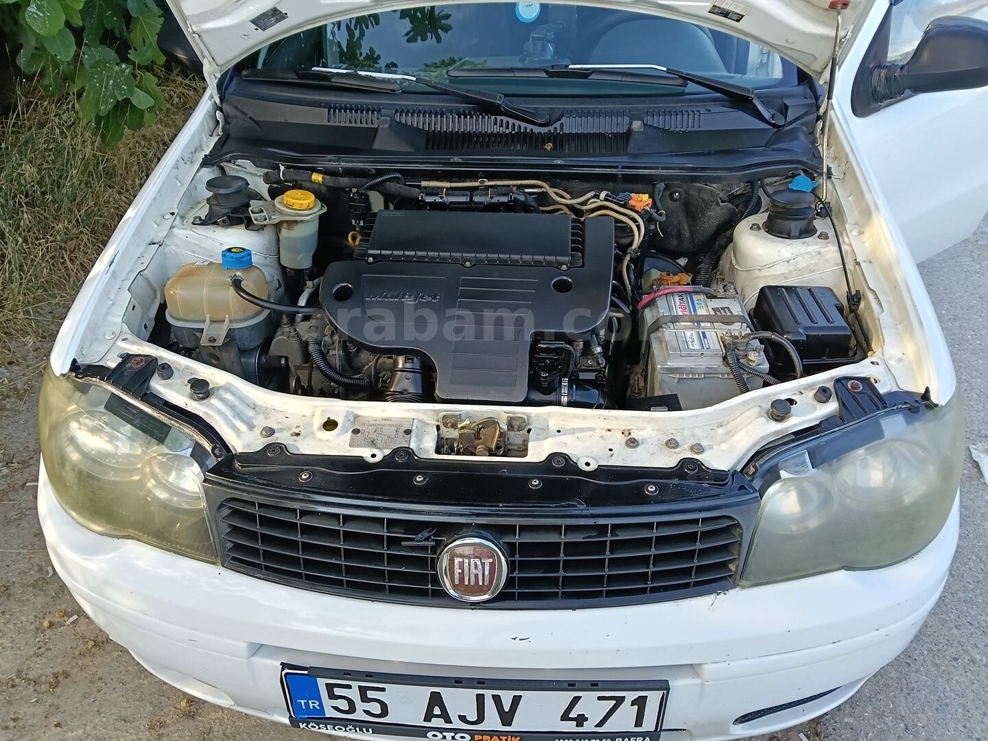Sahibinden Fiat Albea Sole 1.3 Multijet Active 2009 Model Sinop 441.000 km Beyaz 4