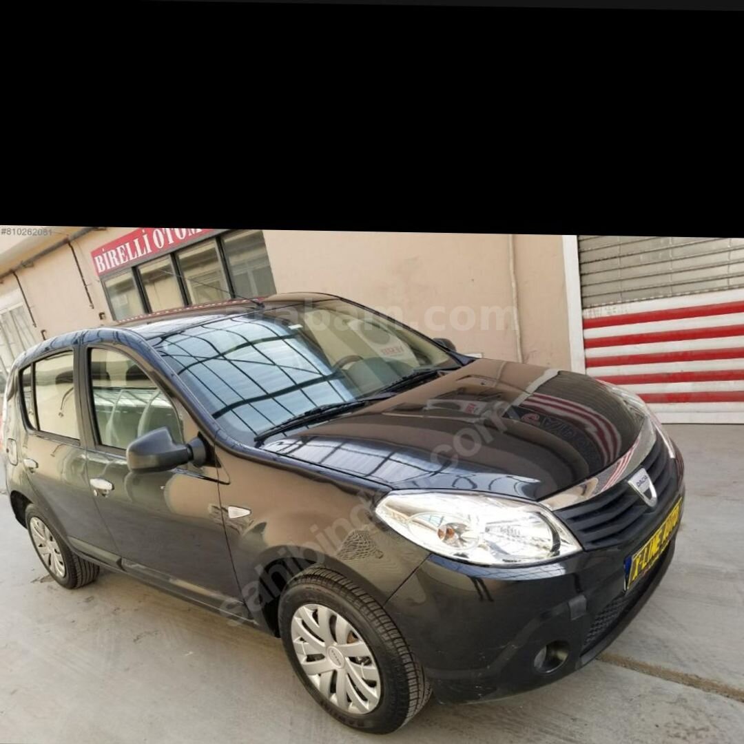 Sahibinden Dacia Sandero 1.4 Laureate 2010 Model Gaziantep 165.000 km Siyah 2