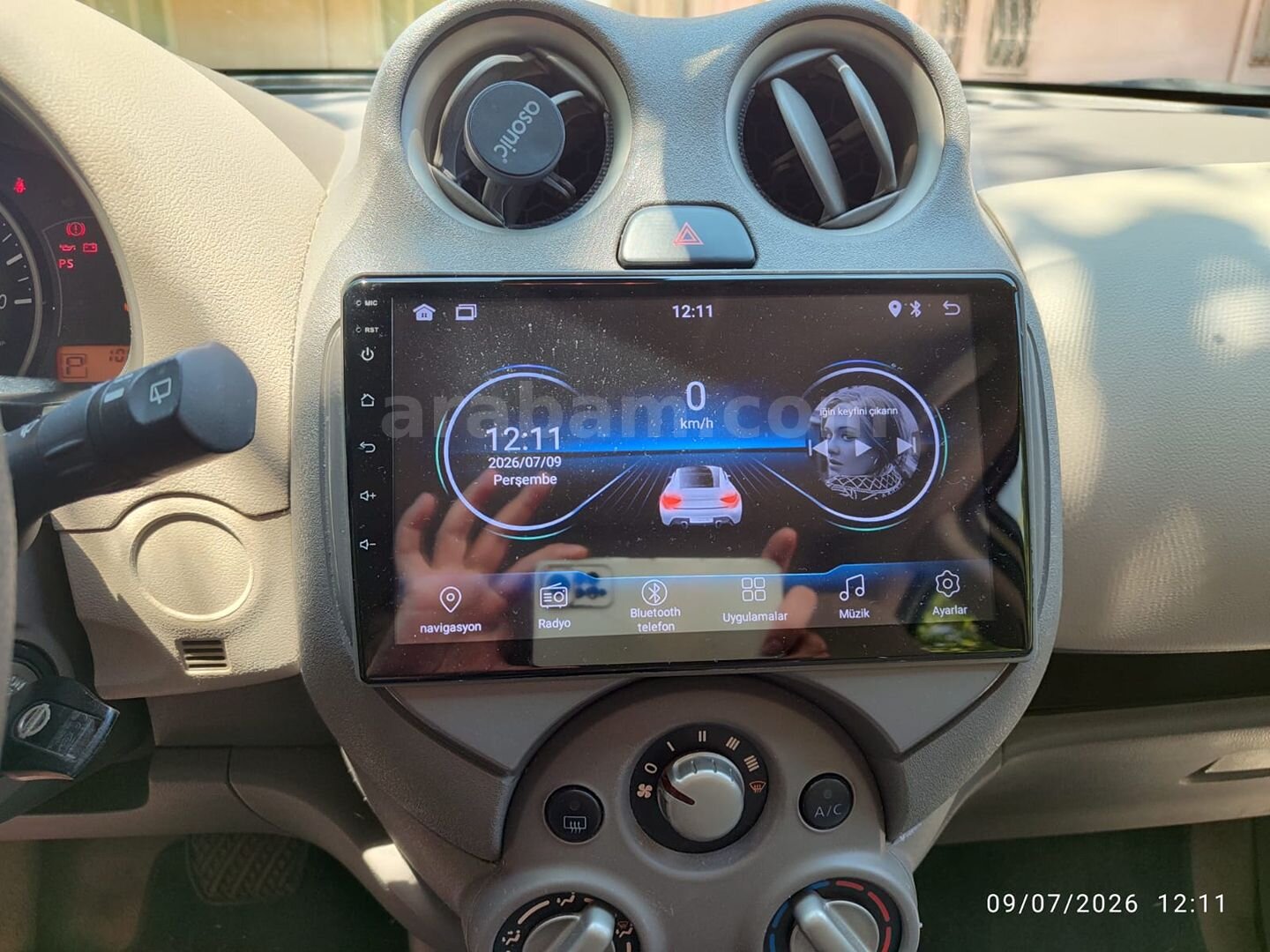 Sahibinden Nissan Micra 1.2 Puzzle 2013 Model Antalya 100.495 km Beyaz 6