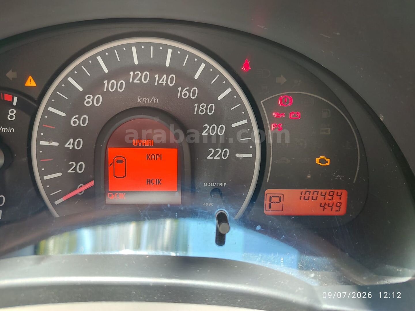 Sahibinden Nissan Micra 1.2 Puzzle 2013 Model Antalya 100.495 km Beyaz 7