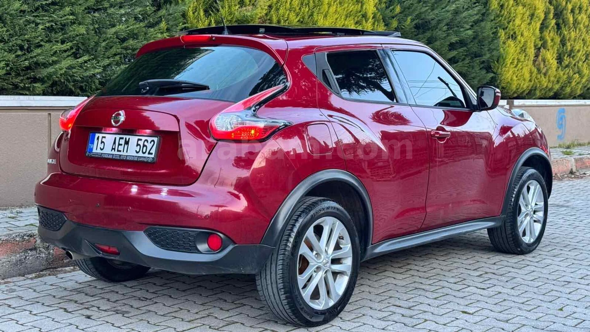 Sahibinden Nissan Juke 1.6 Skypack 2015 Model Isparta 208.000 km Kırmızı 7