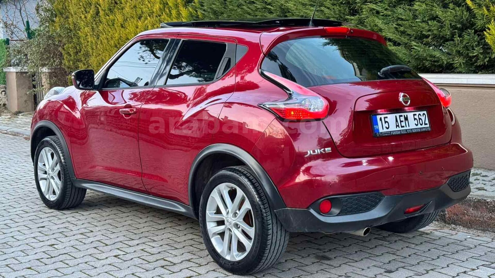 Sahibinden Nissan Juke 1.6 Skypack 2015 Model Isparta 208.000 km Kırmızı 5