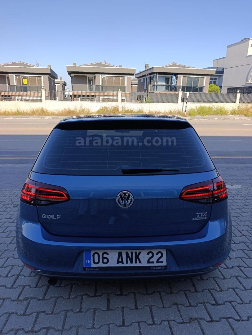 Sahibinden Volkswagen Golf 1.6 TDi BlueMotion Comfortline 2013 Model İzmir 244.500 km Mavi 4