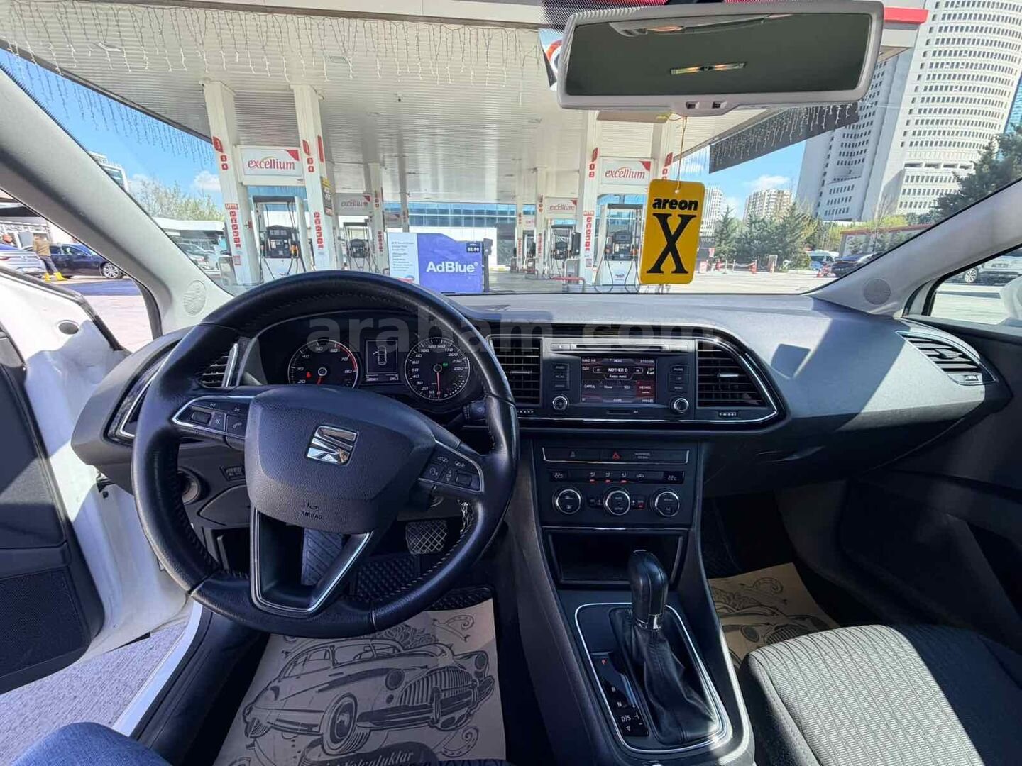 Sahibinden Seat Leon 1.2 TSI Style 2014 Model Ankara 169.000 km Beyaz 7