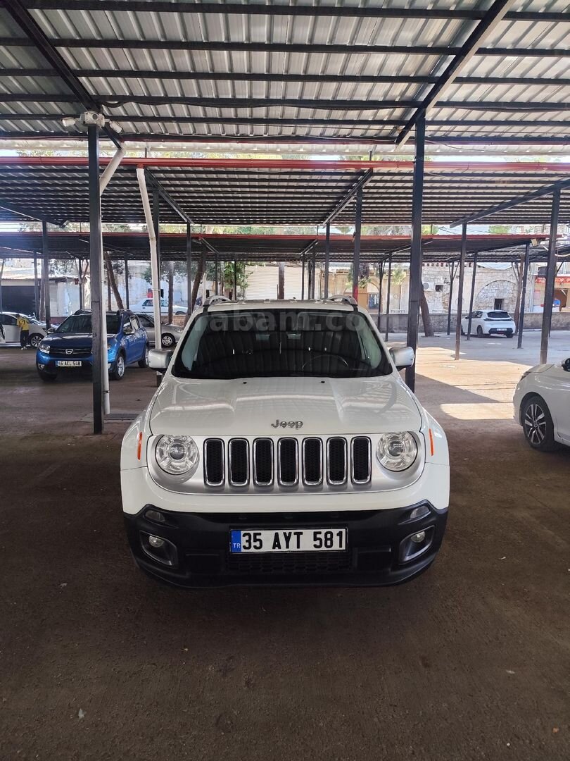 Sahibinden Jeep Renegade 1.6 MultiJet Limited 2015 Model Şanlıurfa 134.000 km Beyaz 2
