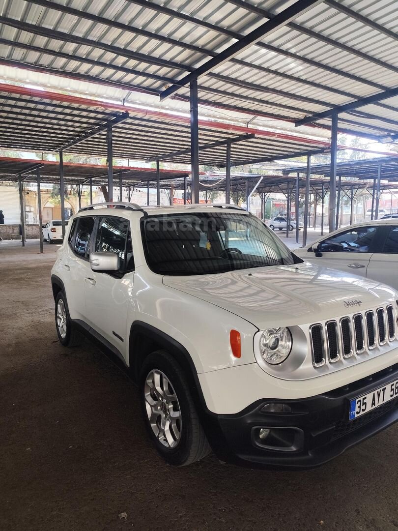 Sahibinden Jeep Renegade 1.6 MultiJet Limited 2015 Model Şanlıurfa 134.000 km Beyaz 3
