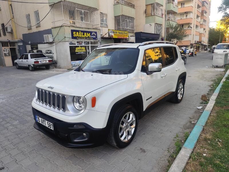 Sahibinden Jeep Renegade 1.6 MultiJet Limited 2015 Model Şanlıurfa 134.000 km Beyaz