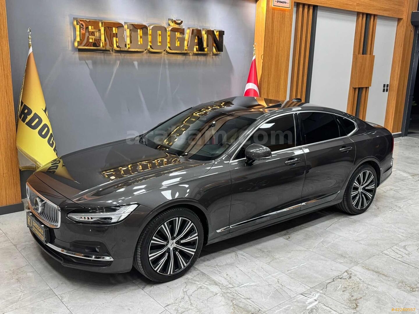 Galeriden Volvo S90 2.0 D B5 Plus Bright 2023 Model İzmir 66.000 km Füme 7