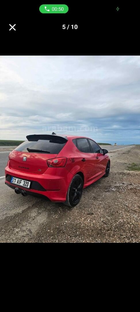 Sahibinden Seat Ibiza 1.4 Reference 2015 Model Diyarbakır 180.000 km Kırmızı 4