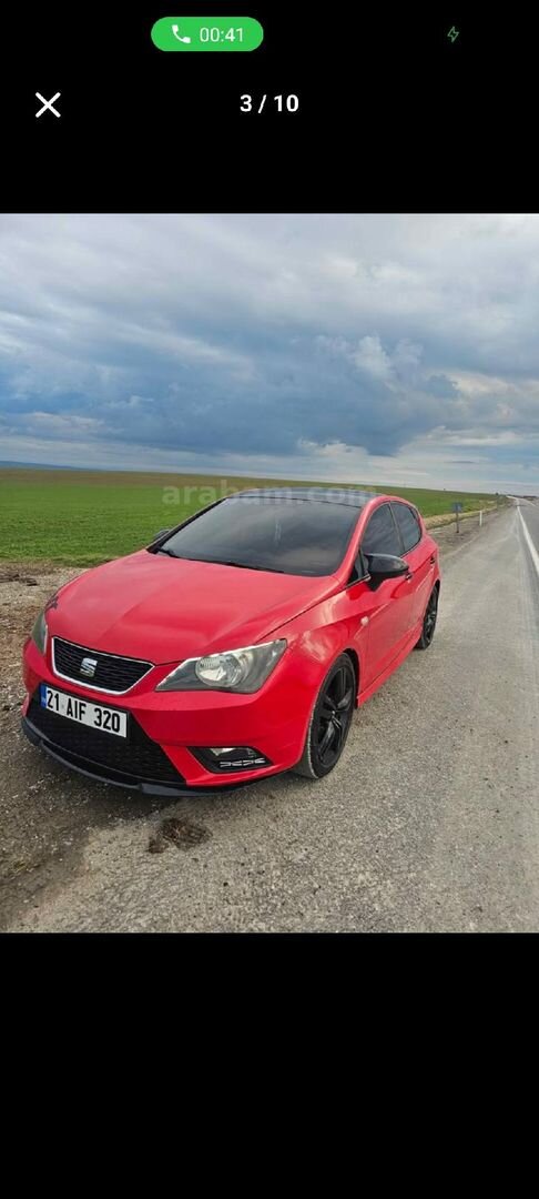 Sahibinden Seat Ibiza 1.4 Reference 2015 Model Diyarbakır 180.000 km Kırmızı 2