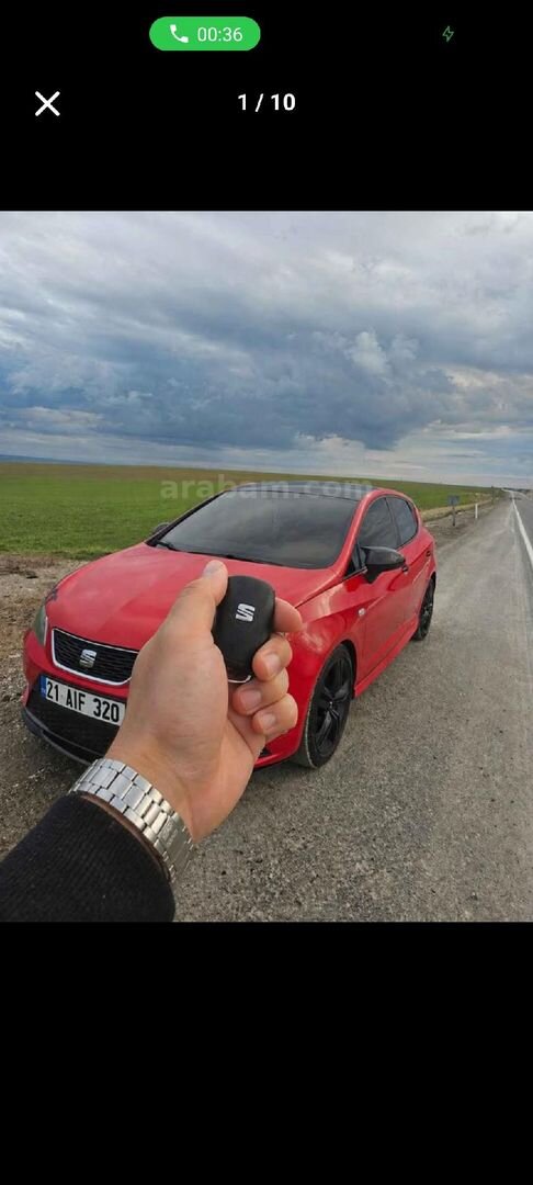 Sahibinden Seat Ibiza 1.4 Reference 2015 Model Diyarbakır 180.000 km Kırmızı 3