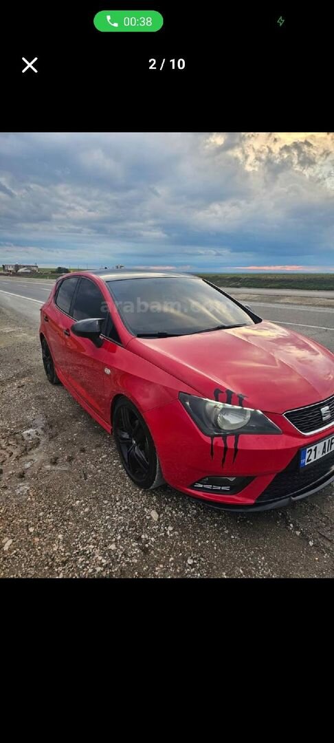 Sahibinden Seat Ibiza 1.4 Reference 2015 Model Diyarbakır 180.000 km Kırmızı 1