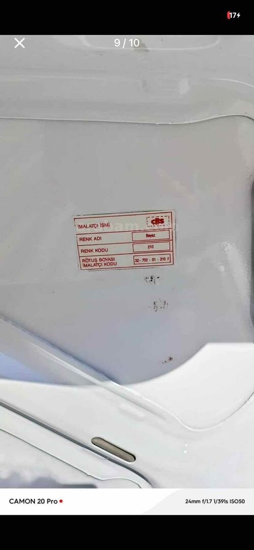 Sahibinden Tofaş Şahin 1.6 1992 Model Çankırı 240.000 km Beyaz 7