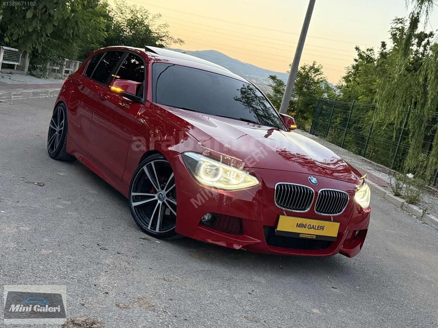 Galeriden BMW 1 Serisi 116i Sport Line 2013 Model Bursa 175.000 km Kırmızı 2