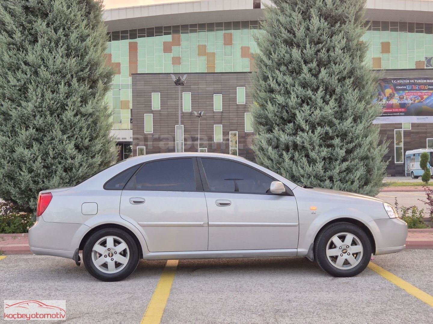 Galeriden Chevrolet Lacetti 1.6 SX 2004 Model Konya 225.000 km Gri 4
