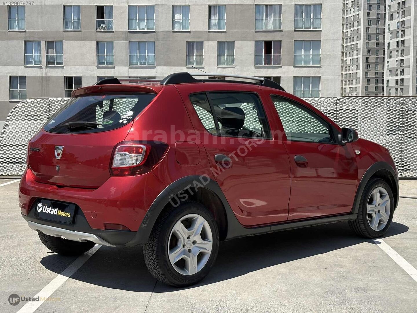 Galeriden Dacia Sandero 1.5 dCi Stepway 2015 Model İstanbul 148.000 km Kırmızı 7