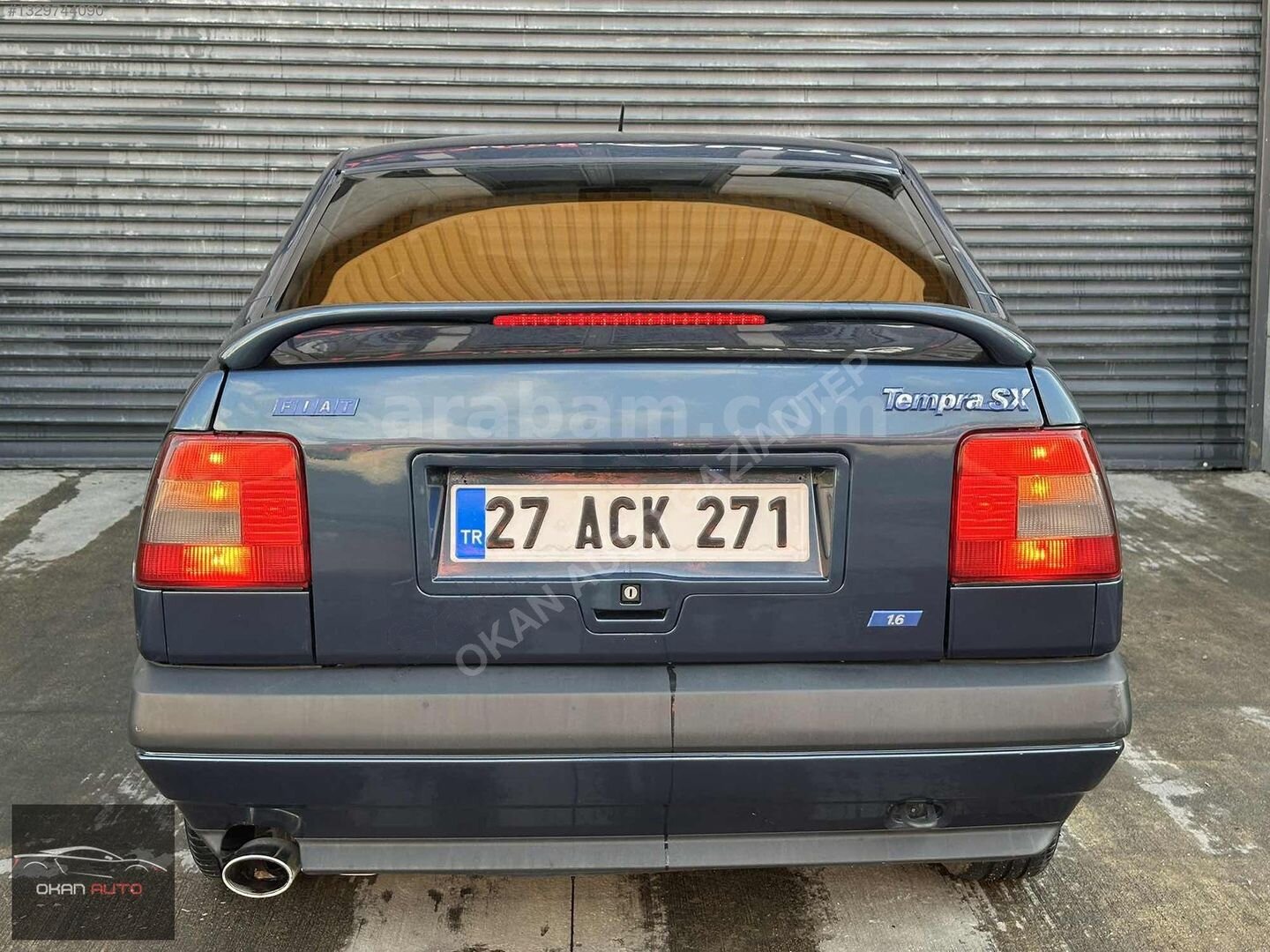 Galeriden Fiat Tempra 1.6 SX 1998 Model Gaziantep 100.000 km Lacivert 6