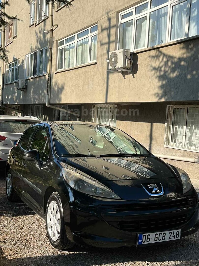 Galeriden Peugeot 207 1.4 HDi Trendy 2010 Model Ankara 159.750 km Siyah 3
