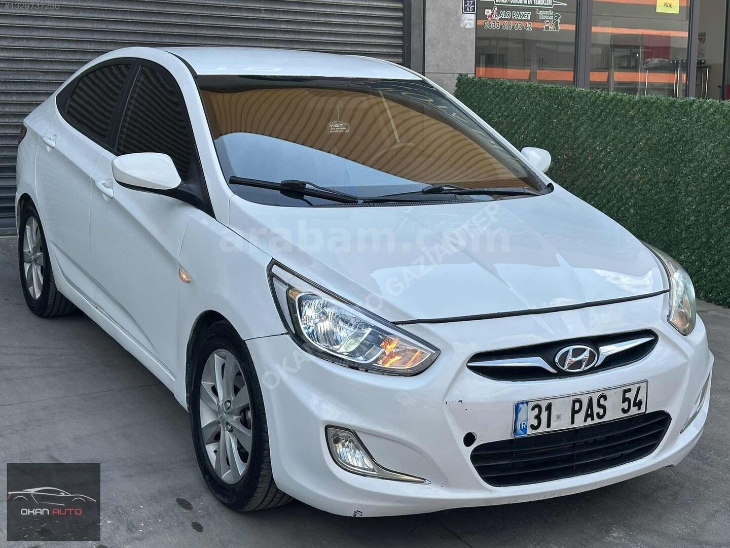 Galeriden Hyundai Accent Blue 1.6 CRDI Mode 2015 Model Gaziantep 298.000 km Beyaz 1
