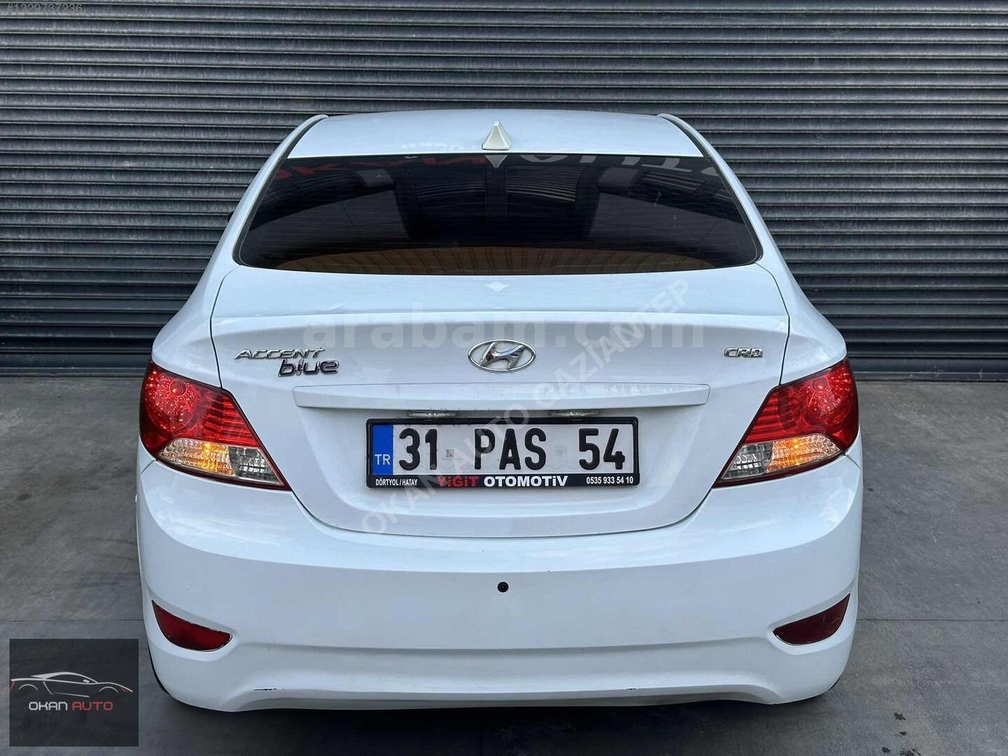 Galeriden Hyundai Accent Blue 1.6 CRDI Mode 2015 Model Gaziantep 298.000 km Beyaz 6