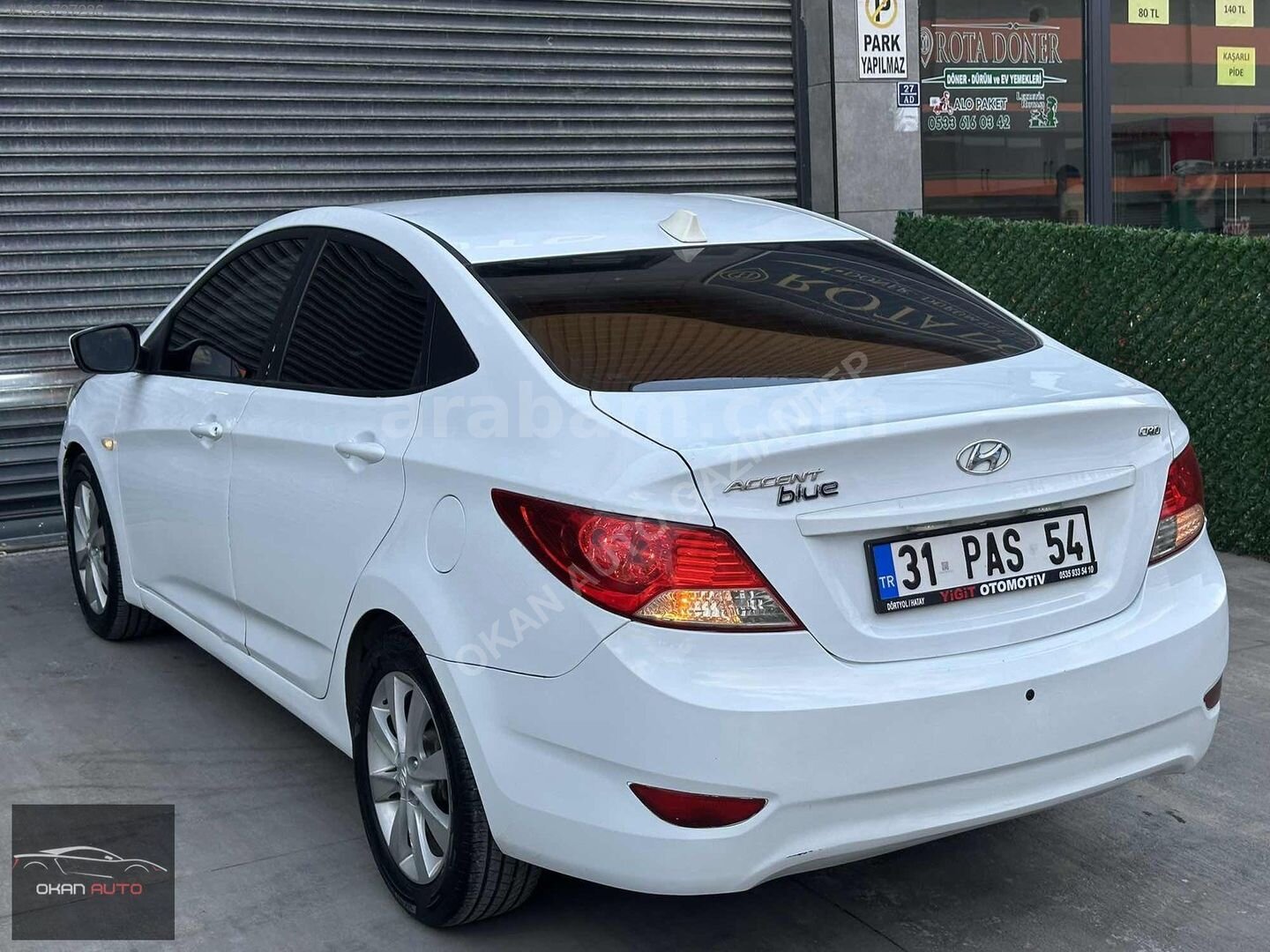 Galeriden Hyundai Accent Blue 1.6 CRDI Mode 2015 Model Gaziantep 298.000 km Beyaz 5