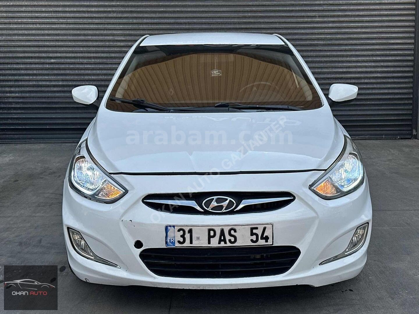 Galeriden Hyundai Accent Blue 1.6 CRDI Mode 2015 Model Gaziantep 298.000 km Beyaz 2