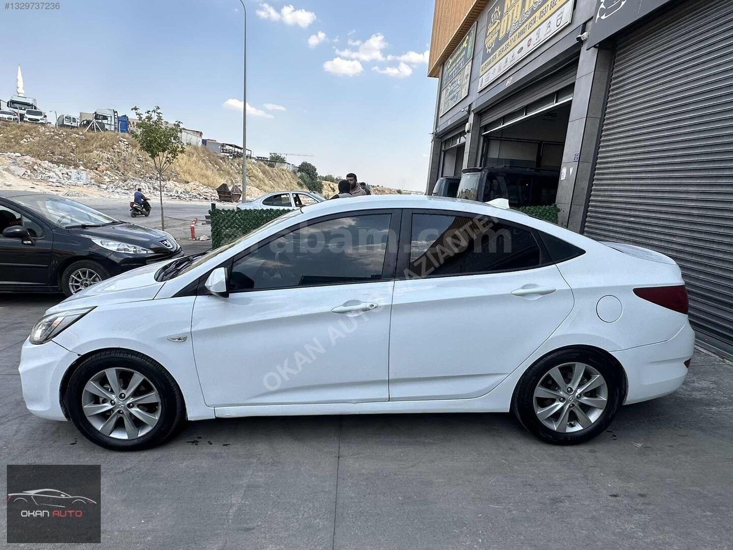 Galeriden Hyundai Accent Blue 1.6 CRDI Mode 2015 Model Gaziantep 298.000 km Beyaz 4