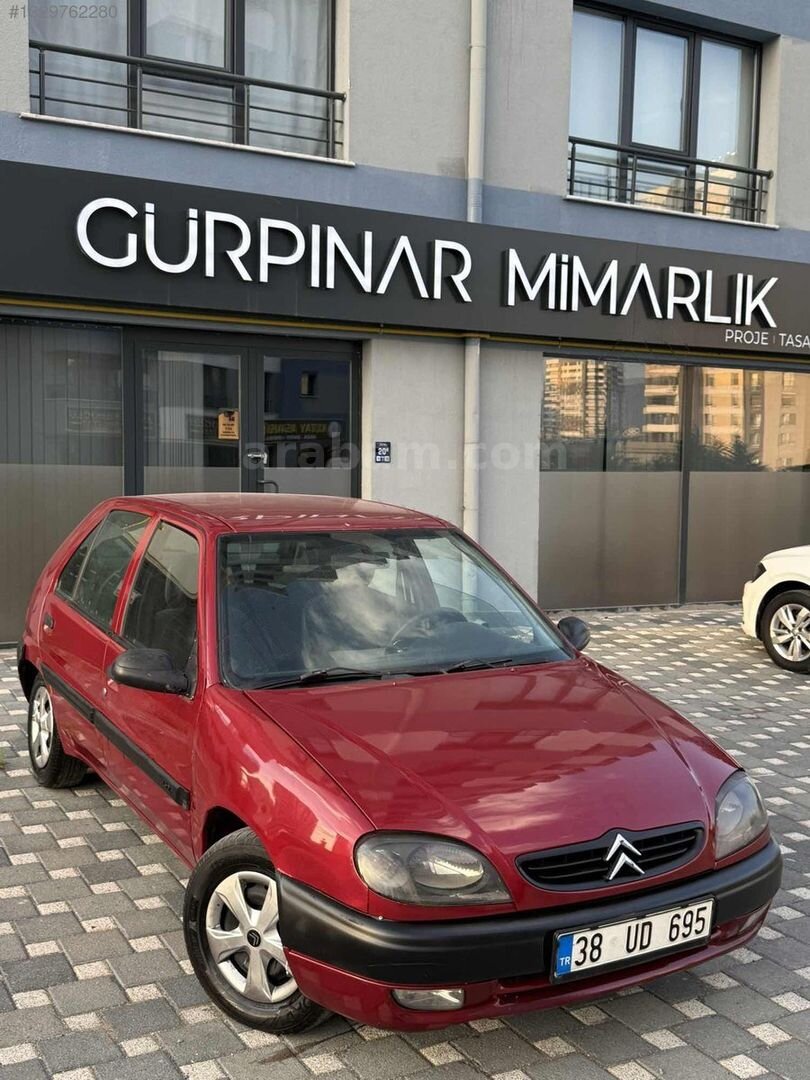 Galeriden Citroen Saxo 1.5D SX 2000 Model Kayseri 400.000 km Kırmızı 6
